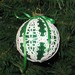 Green Shamrock Ornament